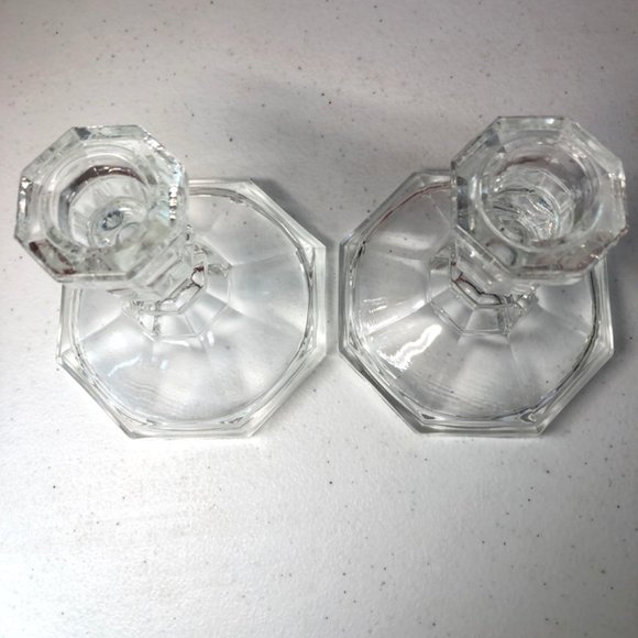 📦🎉MOVING SALE! Crystal Cut Candle Sticks - Picture 7 of 13